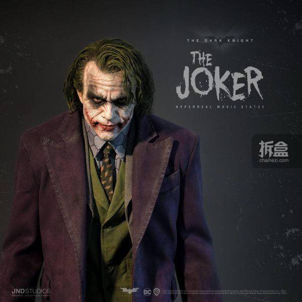 jnd studios 1/3 蝙蝠侠黑暗骑士 the joker 小丑 雕像
