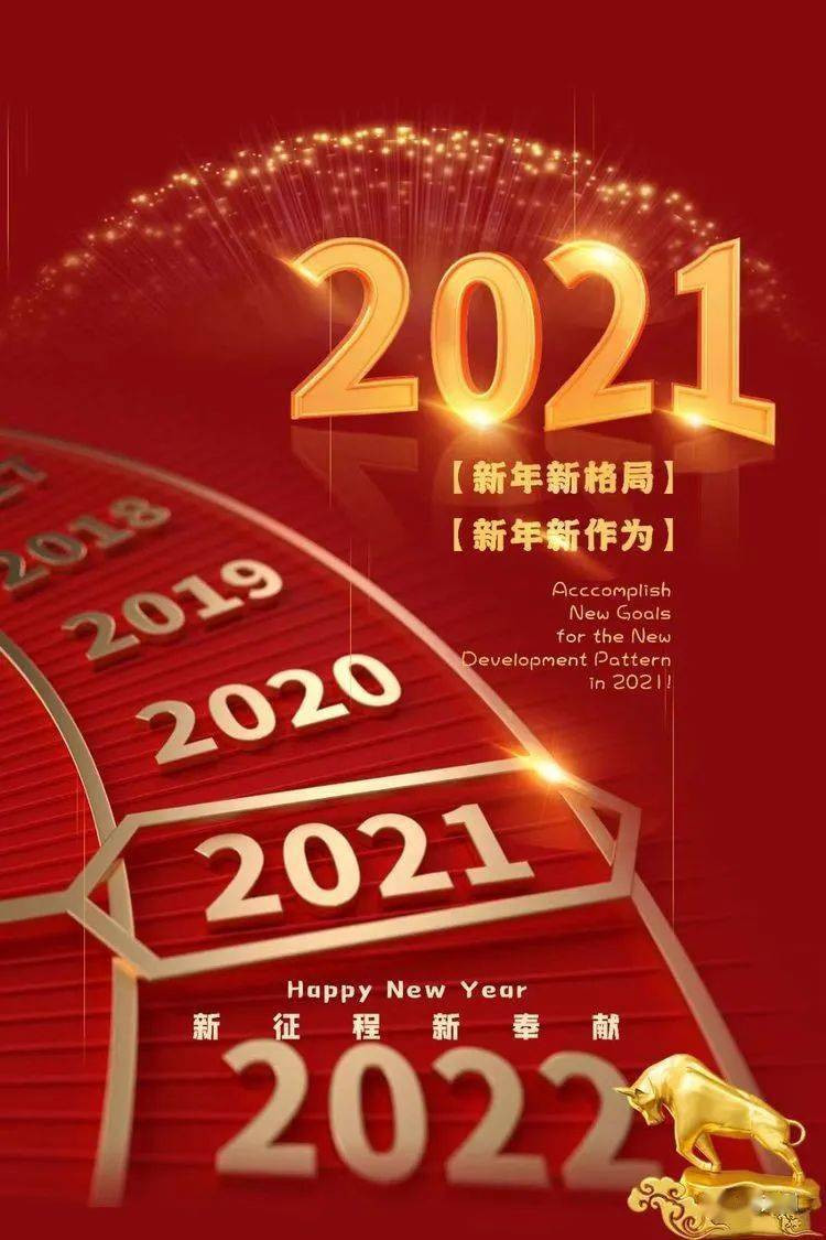 2021,新的一年,新的祝愿!新的开始!人人为您