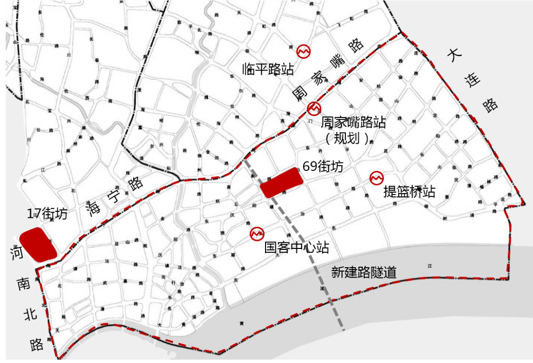 四川北路17街坊,北外滩69街坊组合项目挂牌出让!_规划