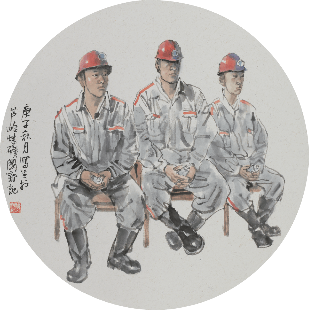 艺道回眸61杨国新绘画作品展即将开幕_人物画