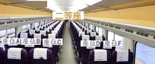 高铁座位号有abcdf,为什么没有e?原因竟然是