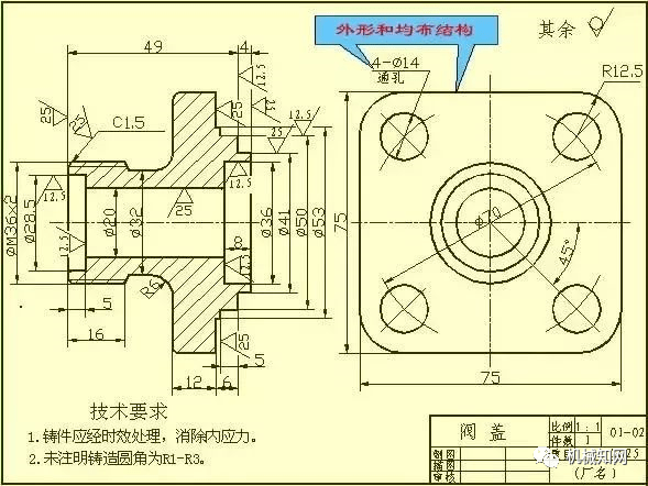 经典机械制图识图标准(1)