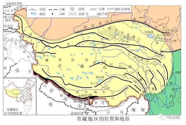 青藏高原对亚洲及中国气候的影响