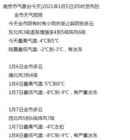 未来10天三波冷空气来袭,一年中最冷的日子来了!_南京