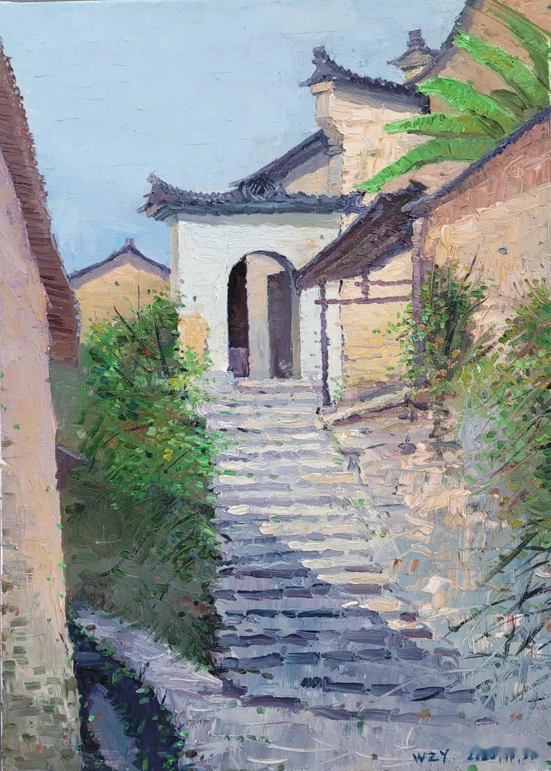 丽水松阳写生创作活动及作品欣赏
