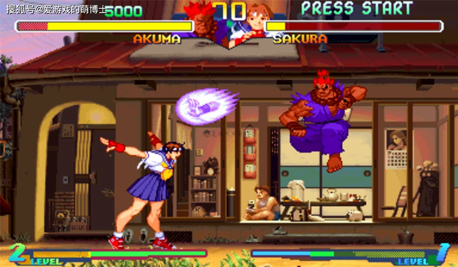 这款老游戏就是《少年街霸2(也译作街头霸王zero 2(street fighter