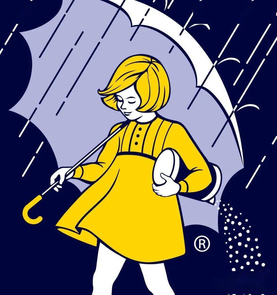 百年品牌的盐包装设计创意-morton salt