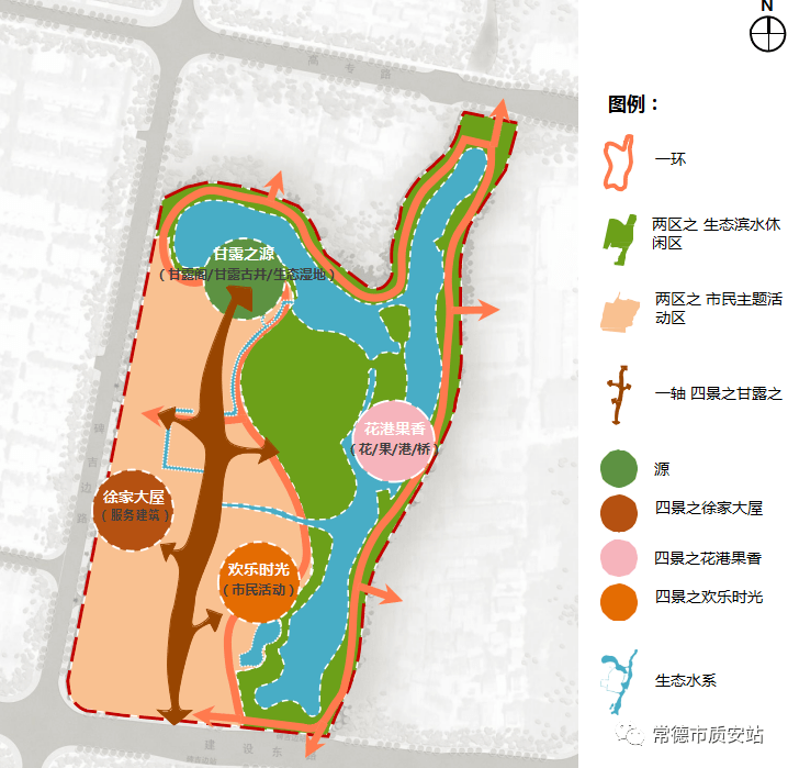 常德人民路新建两座人行天桥,东城区最大公园开始修建