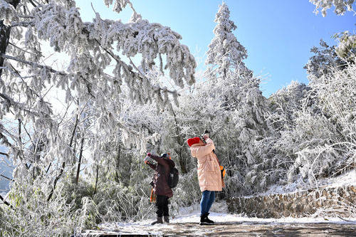 雪后武夷别样美