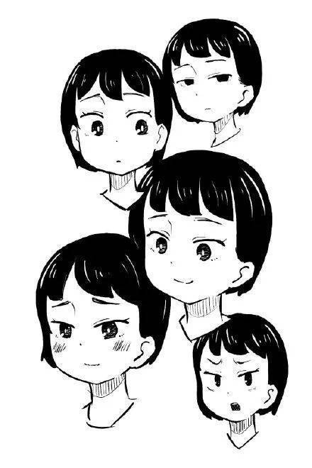 【绘画参考】动漫人物的表情绘画参考!可以说是非常啦
