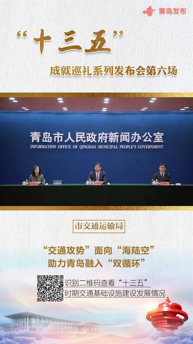 五年 青岛交出这样的结果单!17场新闻公布会盘货“十三五” 青岛之变|KY开元集团官网(图7)
五年 青岛交出这样的结果单!17场新闻公布会盘货“十三五” 青岛之变|KY开元集团官网(图7)