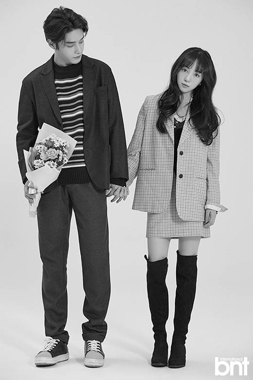 韩国艺人权珉阿金志雄携手拍杂志写真
