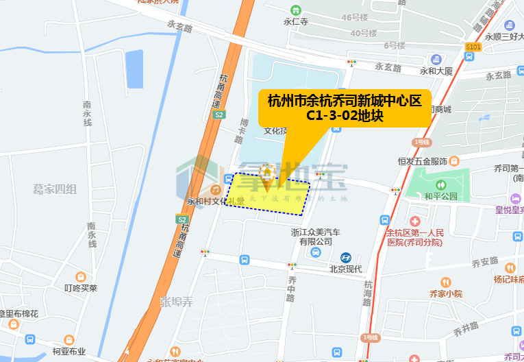 【地探】余杭区乔司新城36亩宅地调整,容积率下降为1.6!