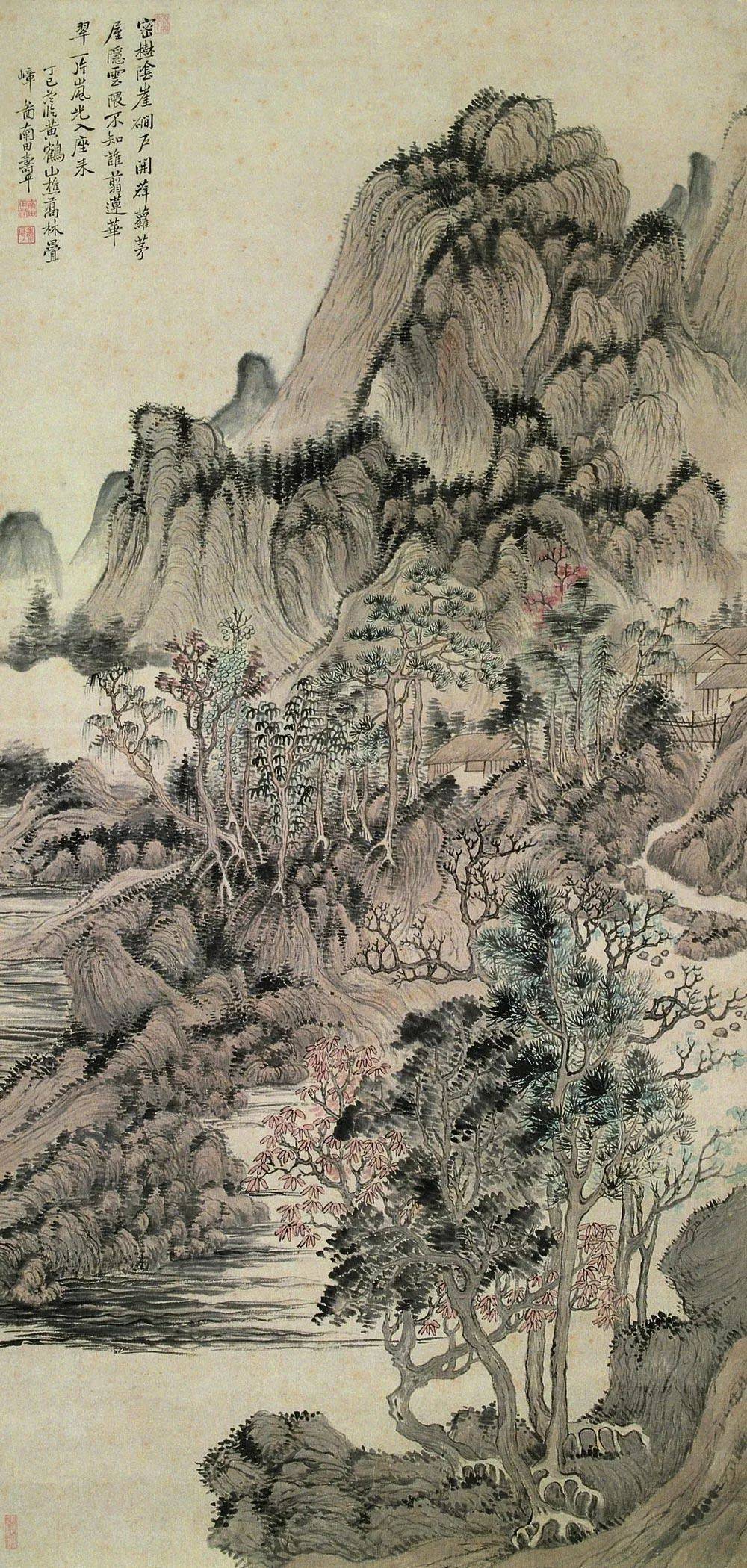 【书画欣赏】恽南田,被遗忘的山水画家