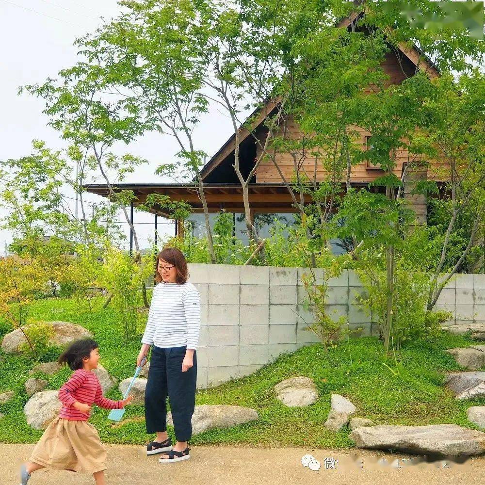 现代日式杂木庭院