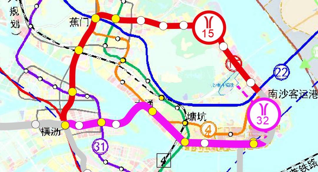 统筹做好国铁,城际,地铁与枢纽的规划建设衔接,实现南沙站枢纽多线始