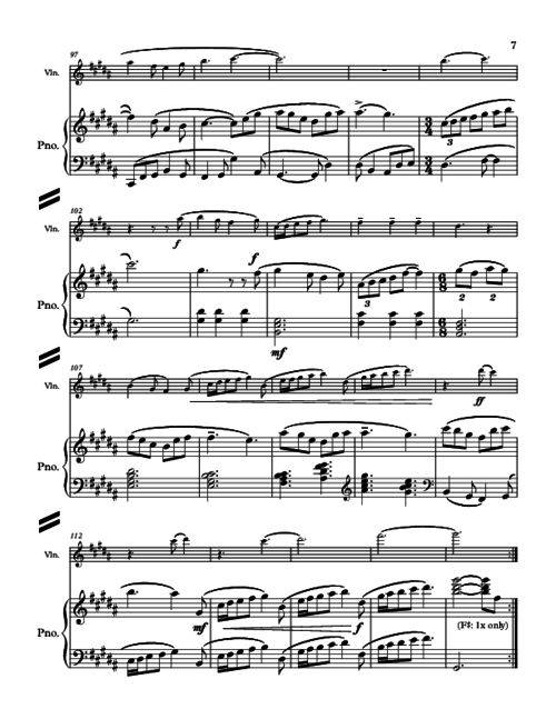 月半小提琴曲谱_月半小夜曲小提琴谱(2)