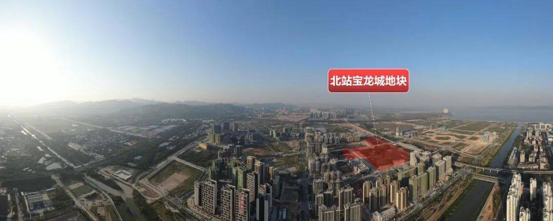 点击可放大 单位:公顷 | 北站宝龙城地块
