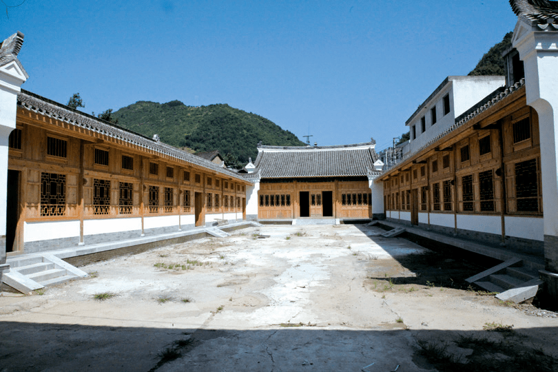 镇安古建筑—云盖寺及云盖寺镇老街