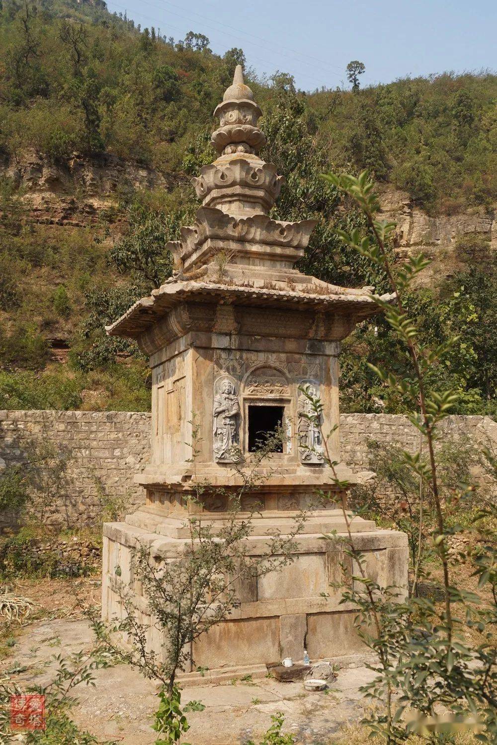 【平顺虹霓村明惠大师塔 后晋天福三年(938年,山西平顺实会村大云