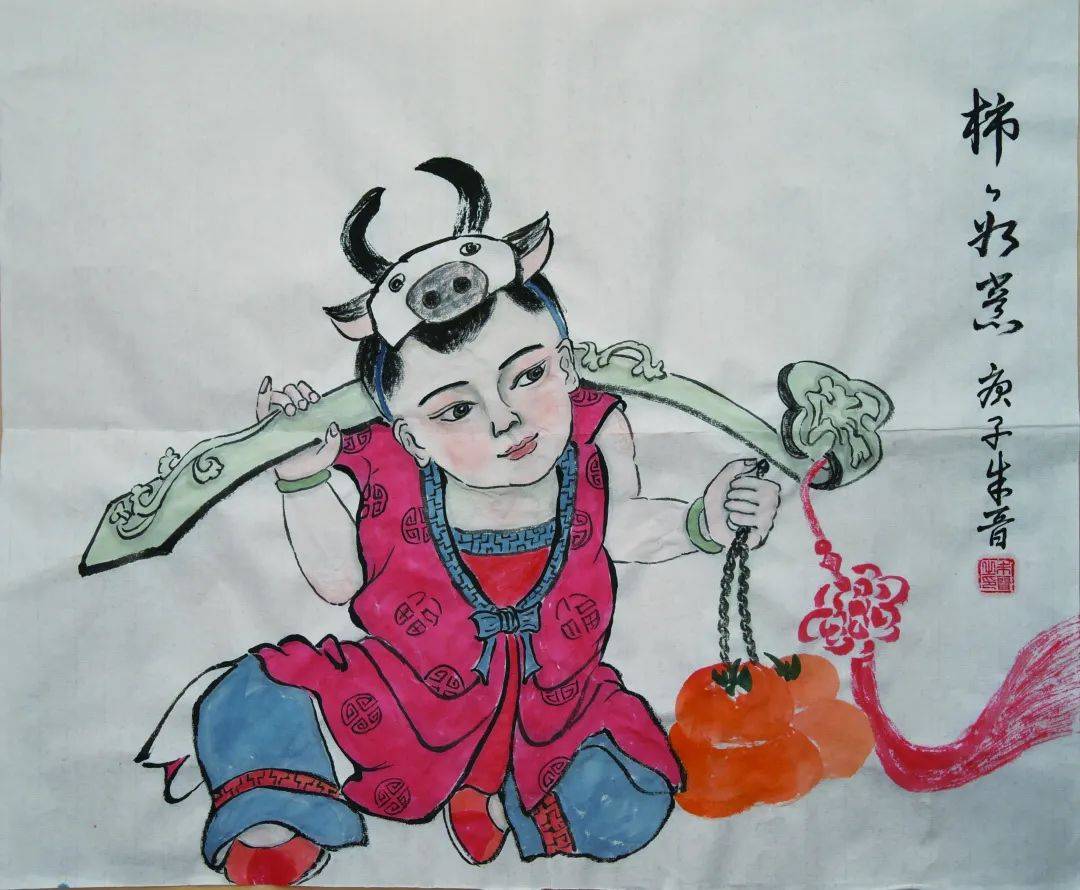 赏忻州年画作品 品线上"文化大餐"