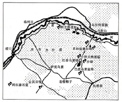 而现今库布齐沙漠是中国第六大沙漠,总面积约1.86万km2.