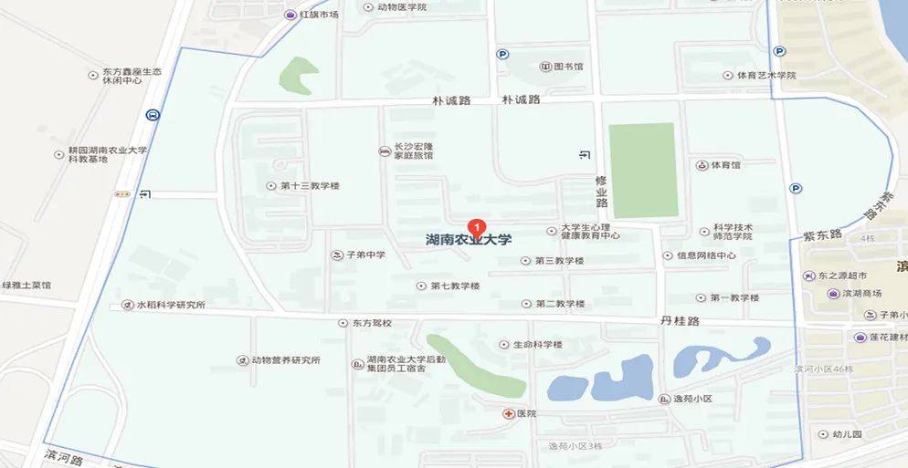 全景图占地面积200余万平方米湖南科技大学复制链接到网页查看官方vr