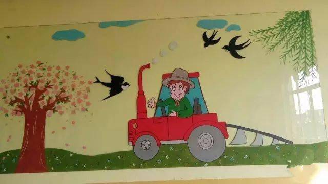 幼儿园春季主题墙欣赏,开学布置参考一下