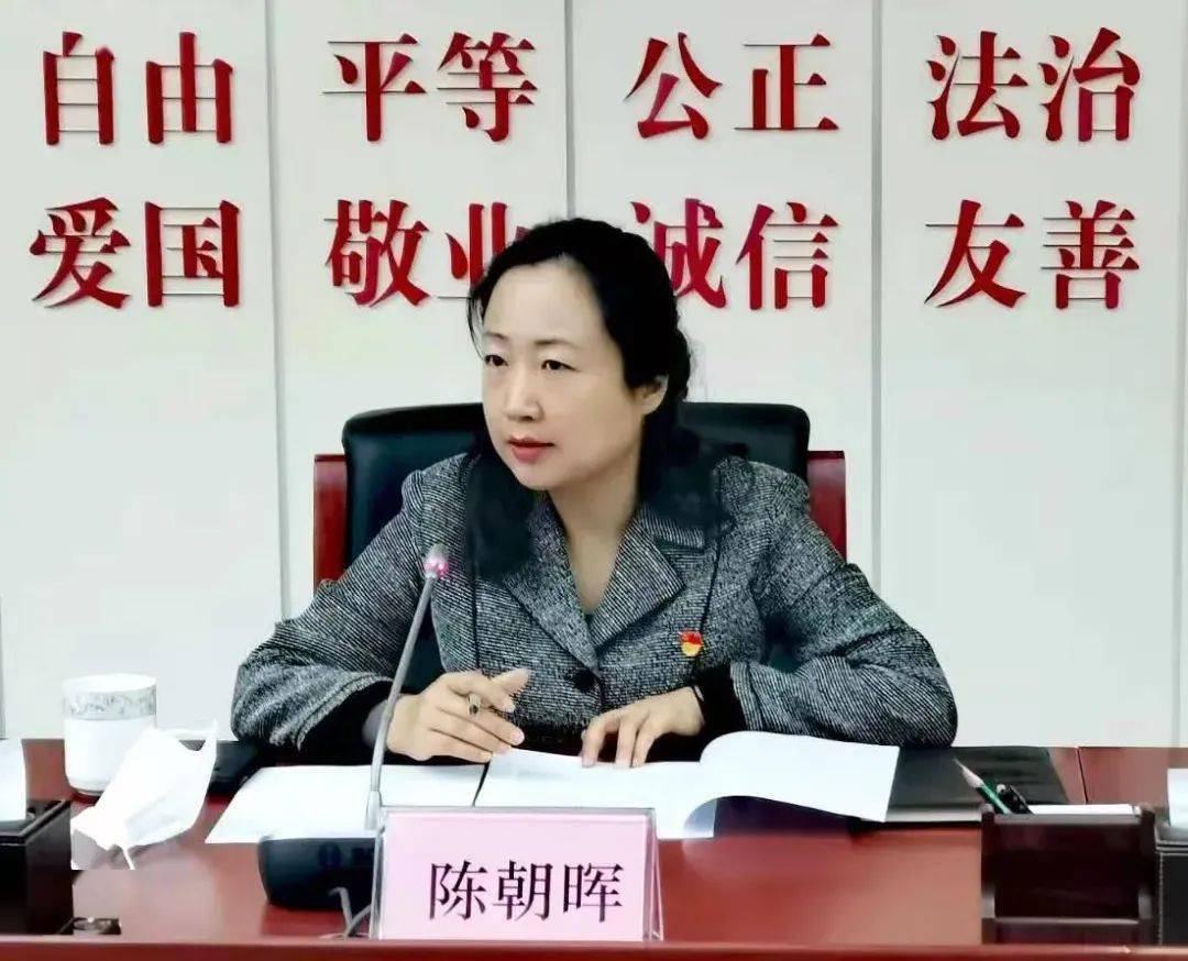 海淀区副区长陈朝晖到区住建委调研指导工作