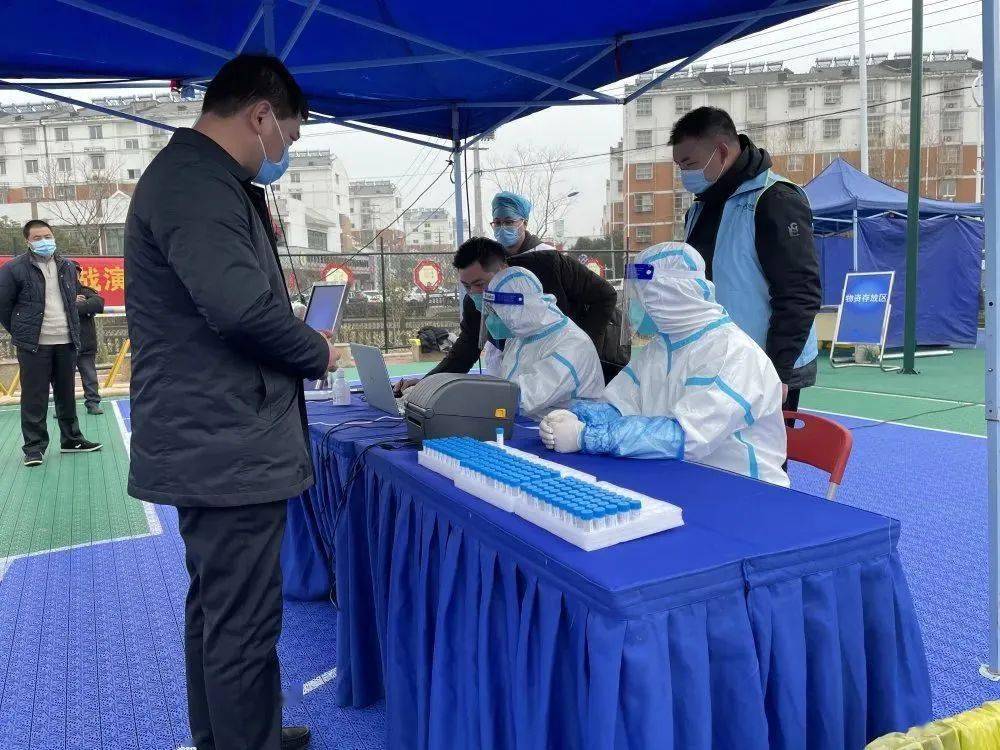 长芦开展大规模人群核酸检测实战演练葛塘发布抗击疫情倡议书