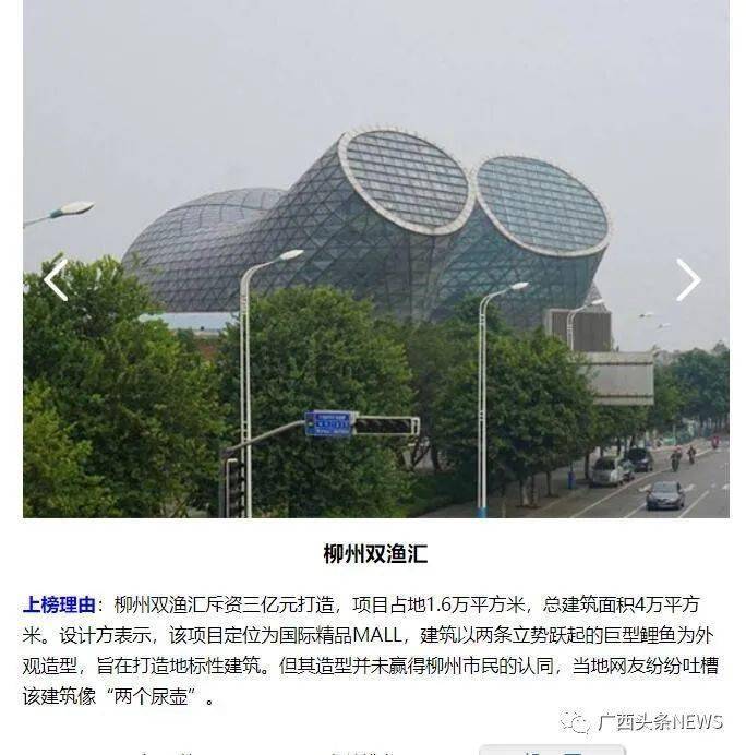 中国十大最丑建筑评选,广西连续两年有入榜