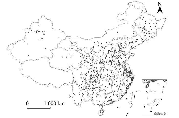 中国农田土壤重金属空间分布特征及污染评价