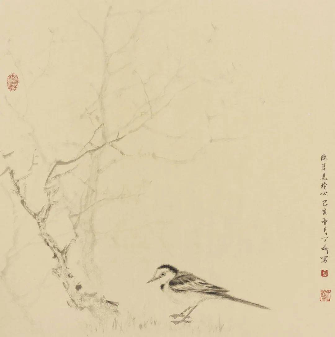 她的作品赋有高古清雅之韵