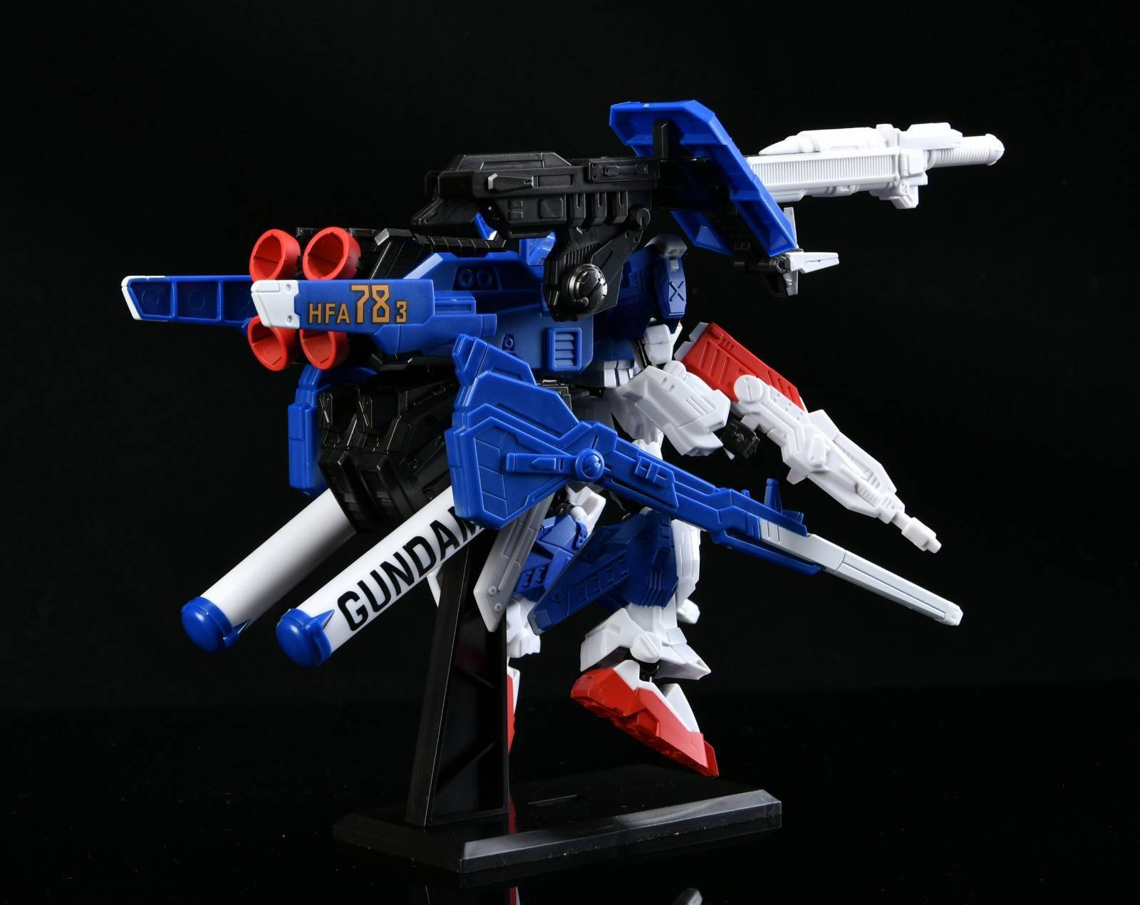 78官测:万代 限定 g frame 重装全装甲高达7号机