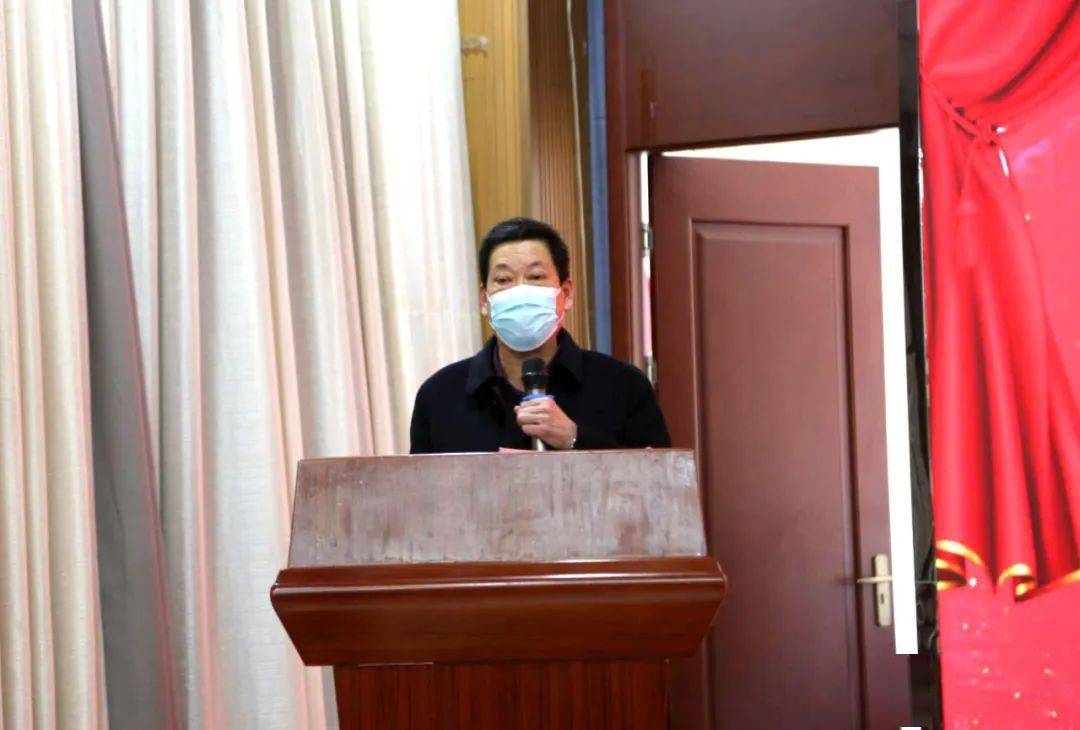 郏县和悦商行总经理李清涛讲话
