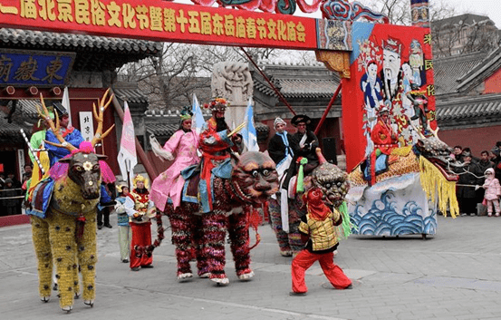 △ 北京春节庙会