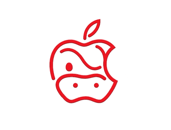 苹果 苹果没有换logo,但是推出了中国牛年特别版logo,还推出了牛年