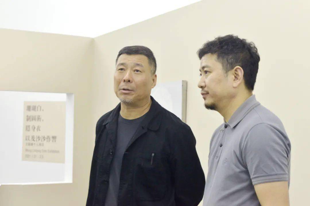 西安美术馆杨超馆长,艺术家王临潼