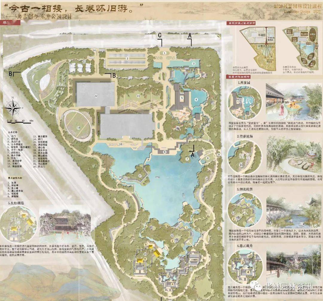 教学丨2020年秋季学期风景园林17级"风景园林设计"课程展示