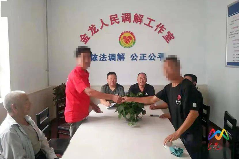 人民调解员陈金龙的"金钥匙"
