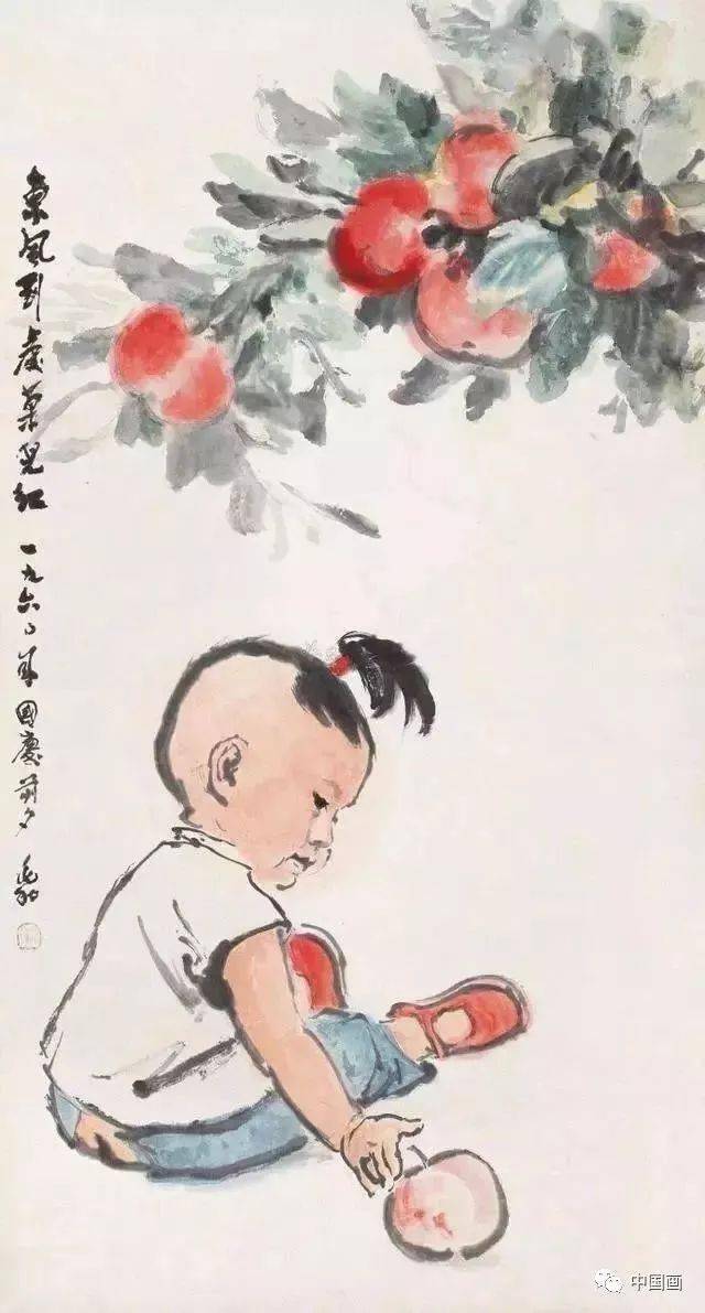 蒋兆和的中国人物画,用笔老辣,机趣横生