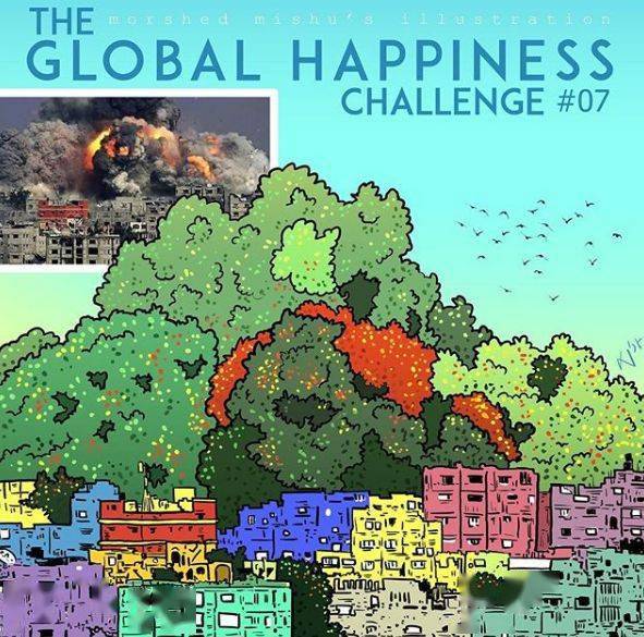 十张刷屏ins的漫画,当心碎的照片变成快乐的艺术:我只