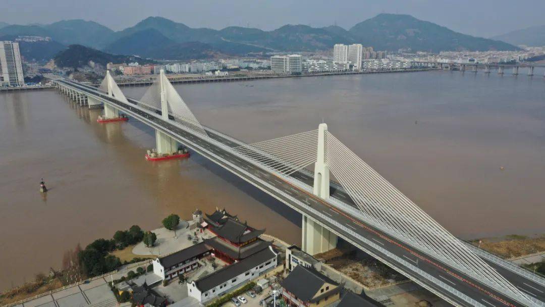 瓯江特大桥通车_温州