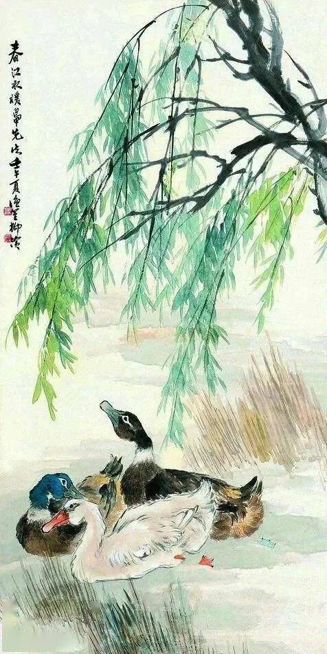 二月春风似剪刀.不知细叶谁裁出,万条垂