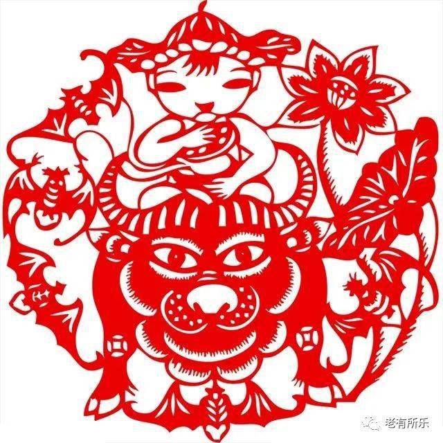 2021是牛年,送你一组牛年春节剪纸!愿你牛气冲天!