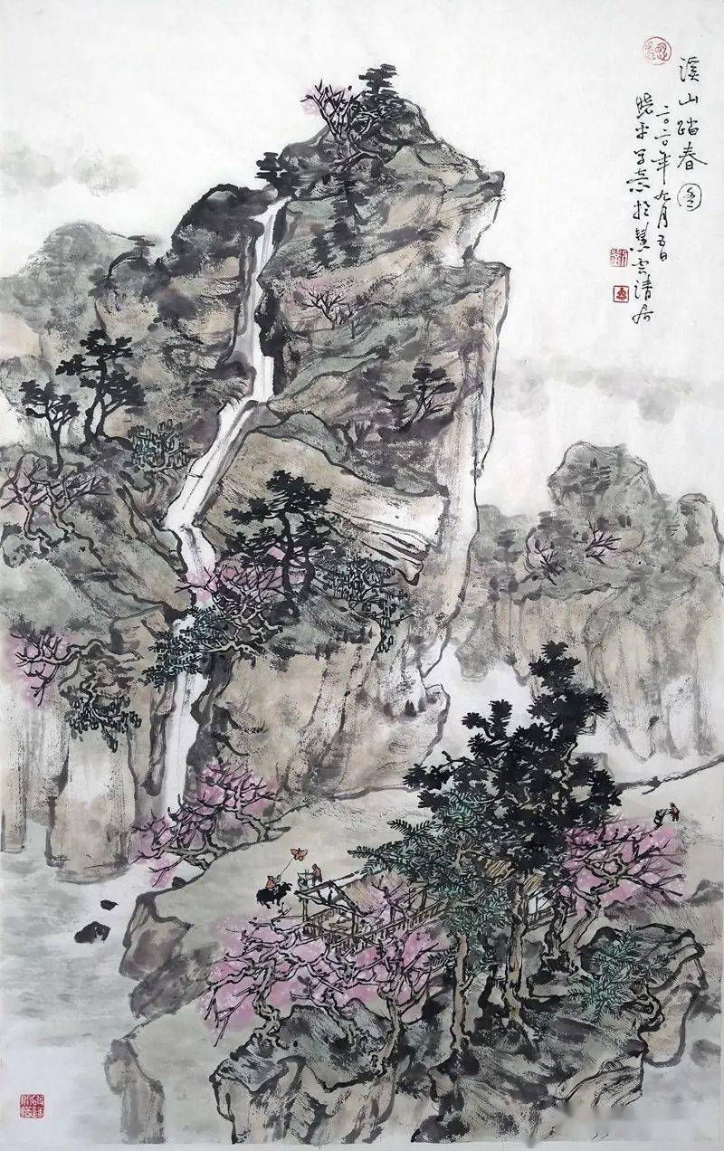 《溪山踏春图》 end 编辑:李怀坤 审核:范文焜