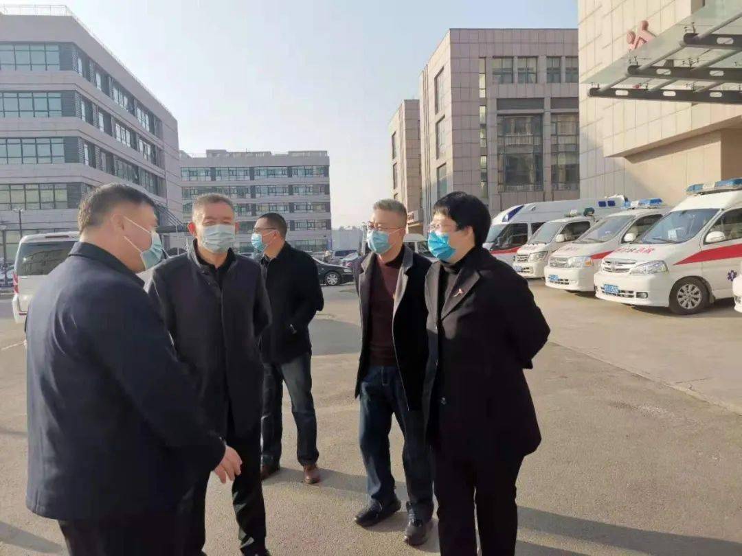 杨喜平副市长走访慰问一线医务人员