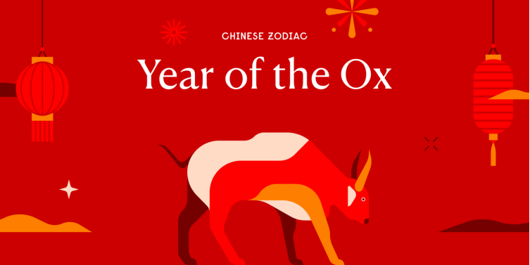 所以,"牛年" 的正确说法应该是:year of the ox