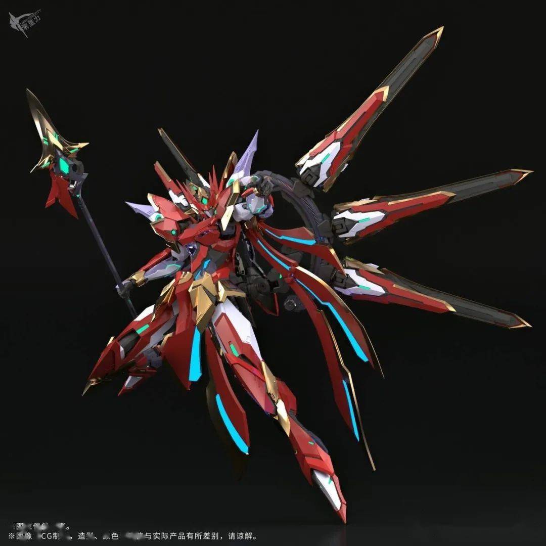 【有点眼熟】零重力zero_g合金完成品:血刃第一形态"红莲"形态公开