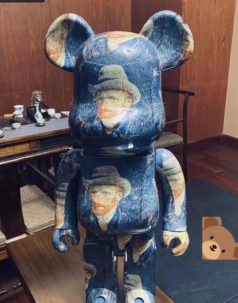 be@rbrick x 卢浮宫联名"蒙娜丽莎"积木熊下周